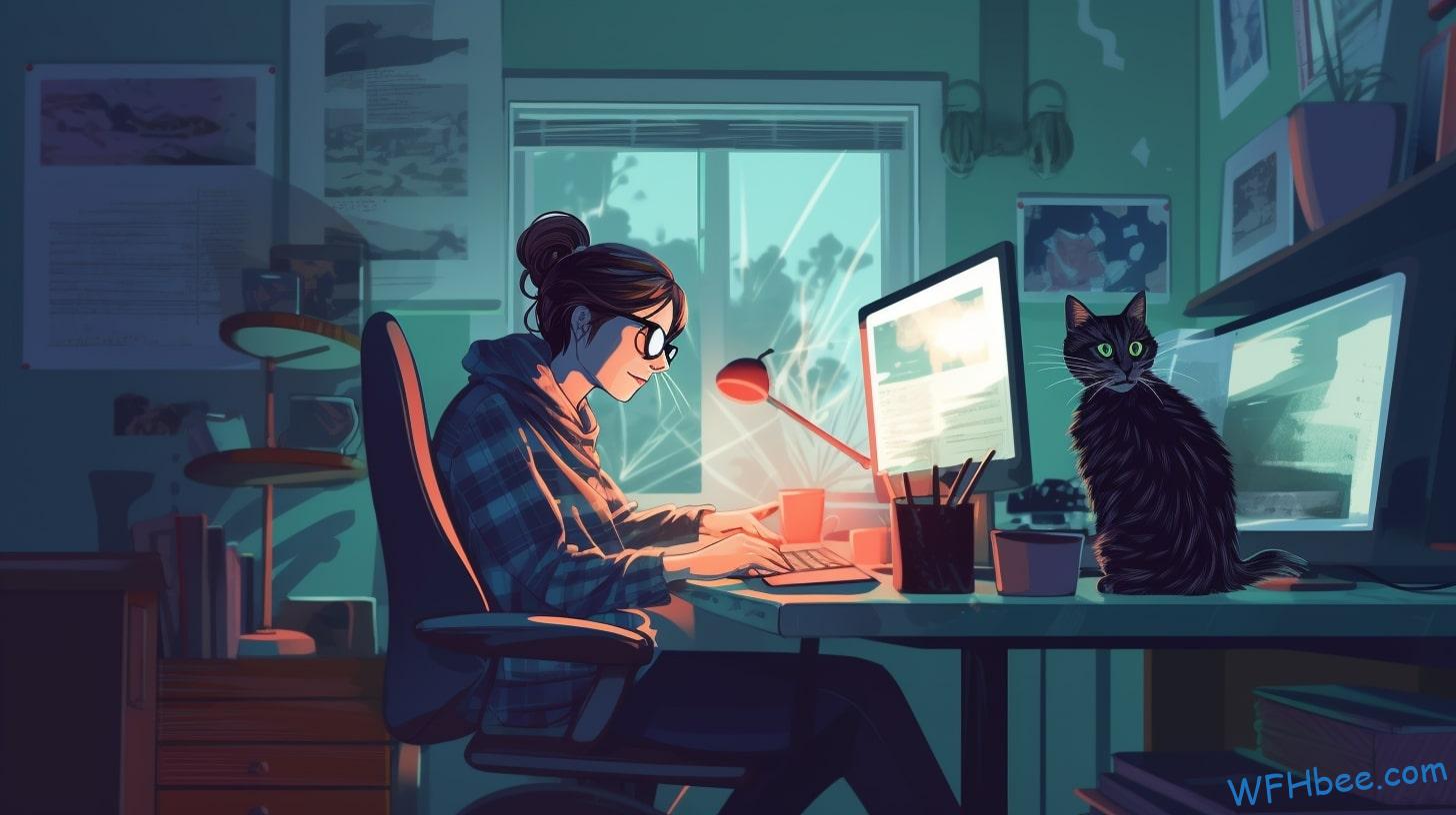 Working From Home With A Cat: Useful Tips