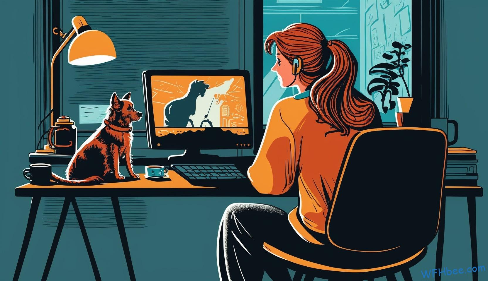 Working From Home With A Puppy: Tips To Survive